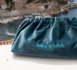VELVET CLUCH BAG