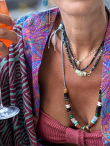 ROLLA BOLLA CHRYSOCOLLE AND LABRADORITE CANDIES