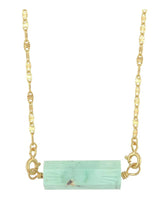 Turquoise and Sun Rola Bola Necklace