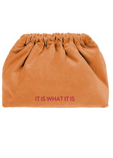 VELVET CLUCH BAG