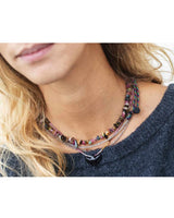 CONDOR LAPIS LAZULI FACETED NECKLACE