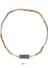 ROLLA BOLLA LABRADORITE AND MULTICOLOR MOONSTONE CANDY