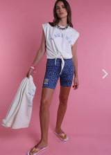 WHITE LAGUNA SLEEVELESS TSHIRT