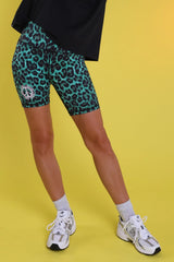 LEO GREEN GYM SHORT
