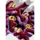 GREEN STONE MIRANDA RING