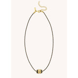 BLACK TALISMAN NECKLACE