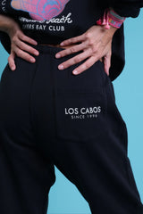 BLACK LOS CABOS CREW JOGGING