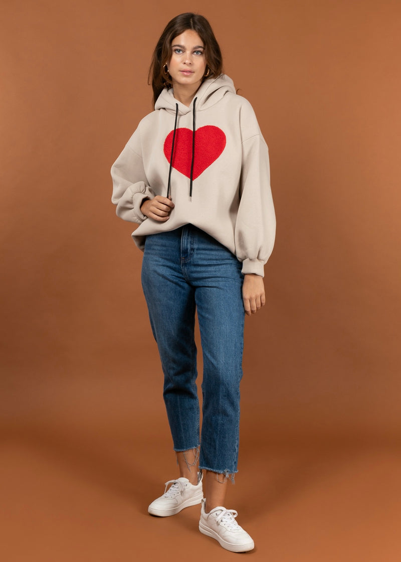 Heart hoodie