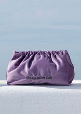 VELVET CLUCH BAG