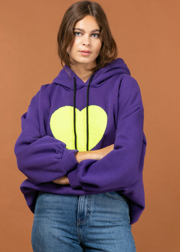 Heart hoodie