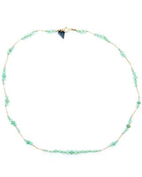 CHRYSOPRASE SECTION NECKLACE