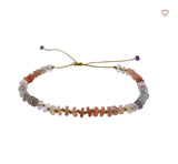 CANDIES MULTICOLOR MOONSTONE ANKLE