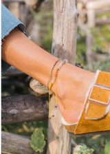 CANDIES MULTICOLOR MOONSTONE ANKLE