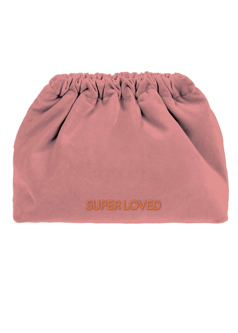 VELVET CLUCH BAG