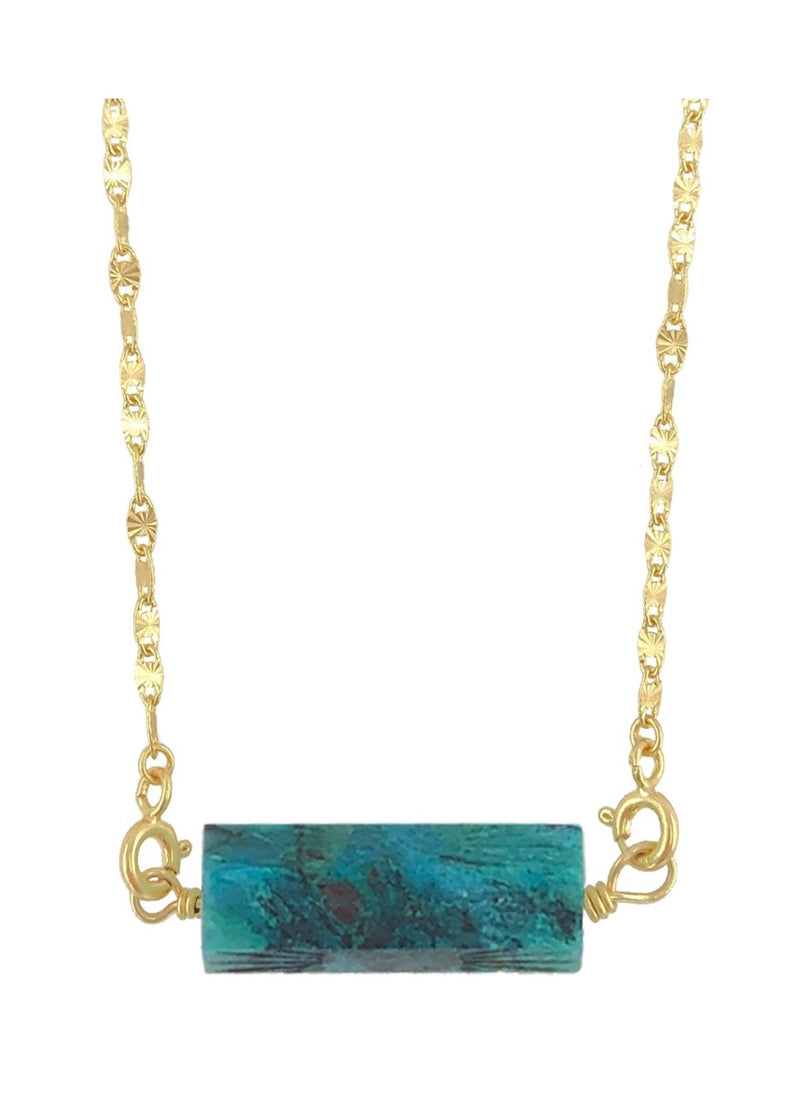 ROLLA BOLLA CHRYSOCOLLA AND SOLEIL CHAIN