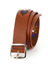 Maya leather belt