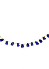 LAPIS DROPS NECKLACE