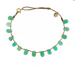 CHRYSOPRASE DROP ANKLE