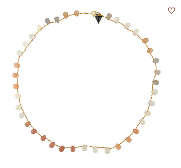 MOONSTONE DROP NECKLACE