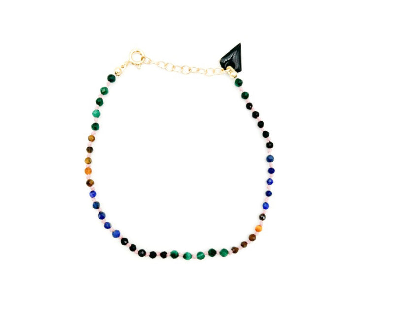 CANDIES MULTI-STONE FACETTED BRACELET