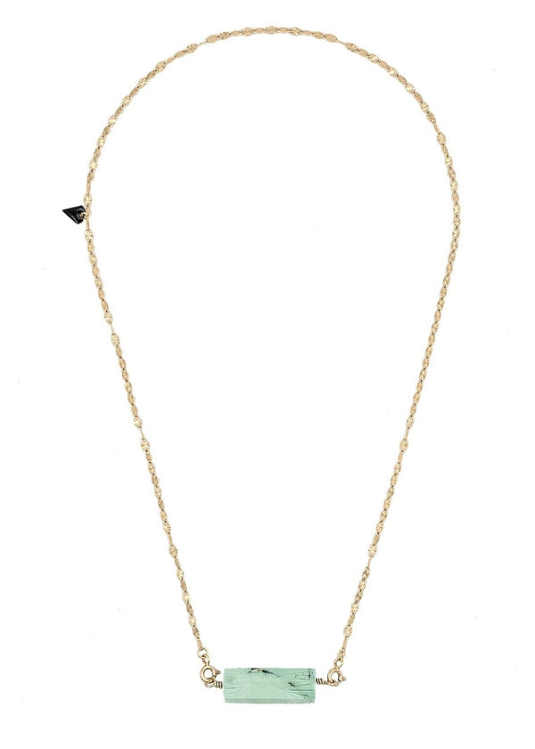 Turquoise and Sun Rola Bola Necklace