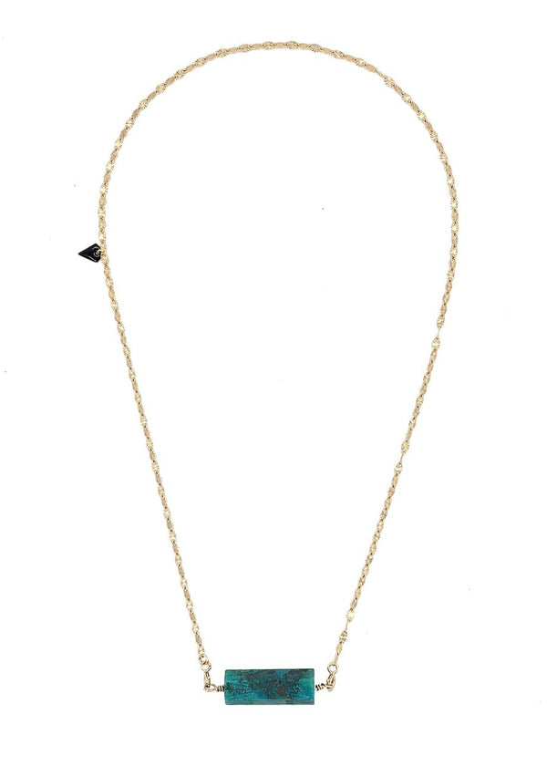 ROLLA BOLLA CHRYSOCOLLA AND SOLEIL CHAIN