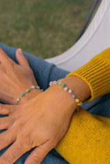 MULTICOLOR OPAL DROP BRACELET