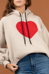 Heart hoodie