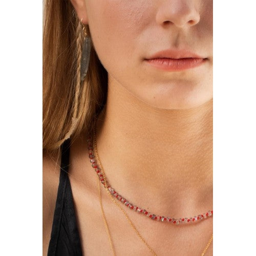 ROCHER ROUCAS FEATHER EARRING