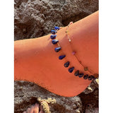 LAPIS LAZULI DROP ANKLE