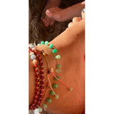 CHRYSOPRASE DROP ANKLE