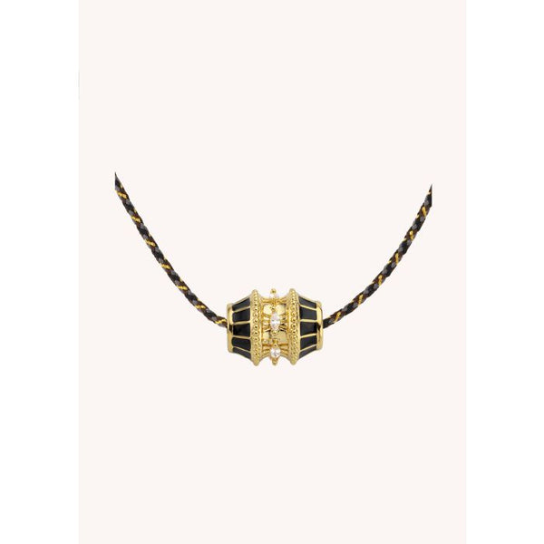 BLACK TALISMAN NECKLACE