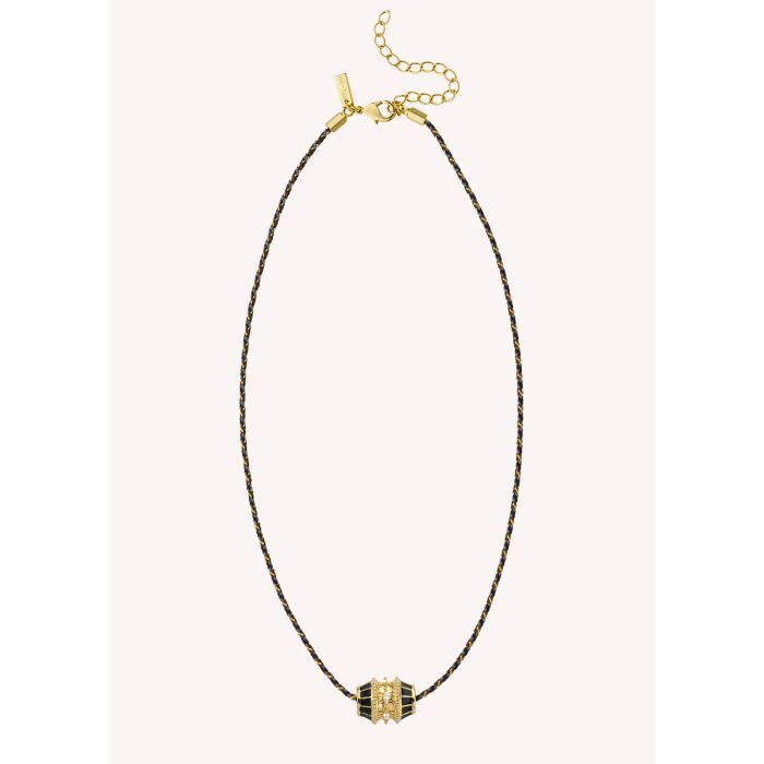 BLACK TALISMAN NECKLACE