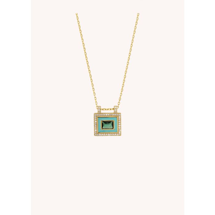 TURQUOISE EL PASO NECKLACE