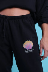 BLACK LOS CABOS CREW JOGGING