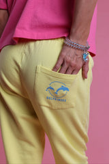 YELLOW BAYRON BAY CREW JOGGING